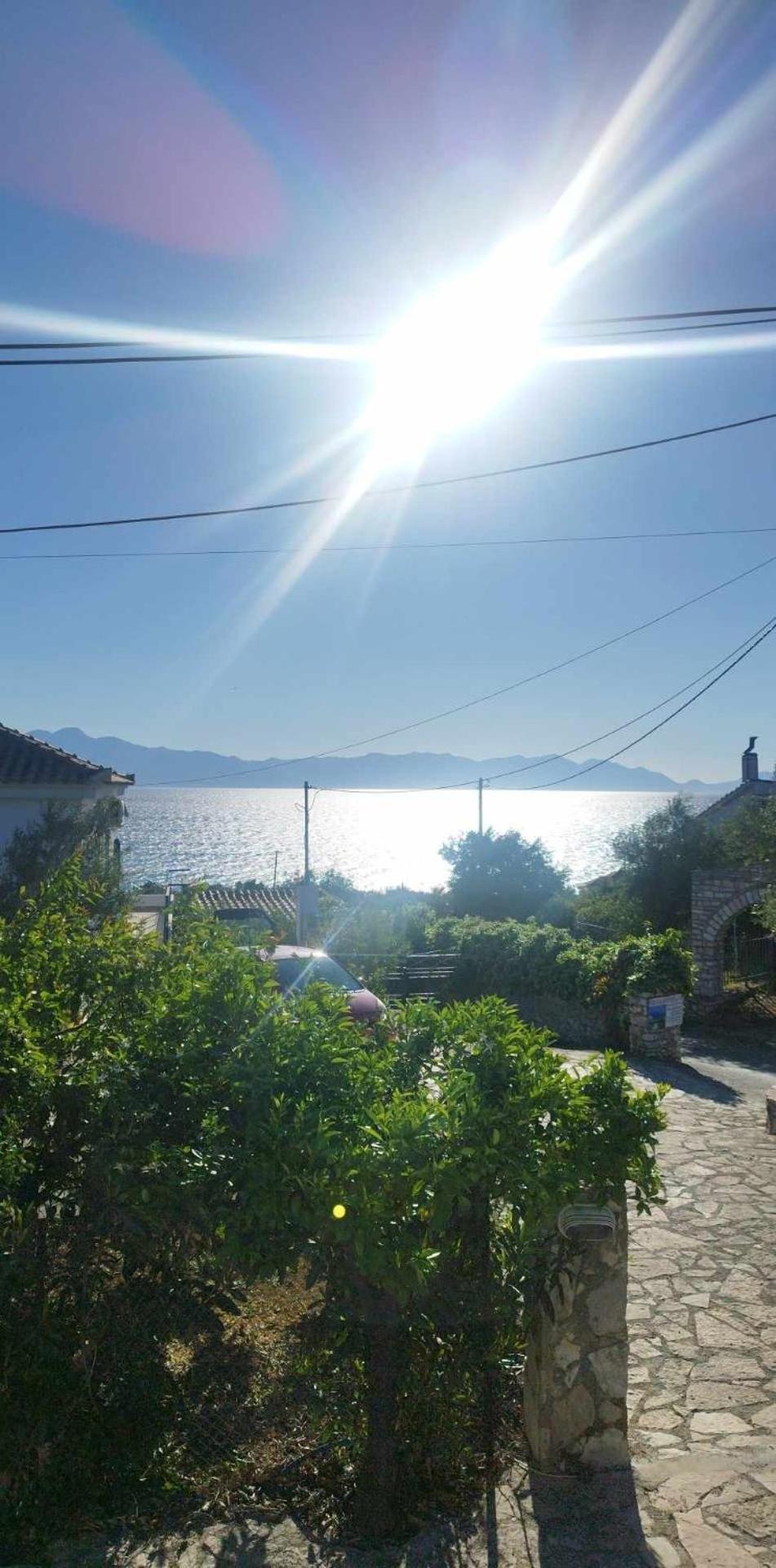 Takis Haikos House Two Minutes Walk To The Beach Peroulia Vounária Exteriör bild